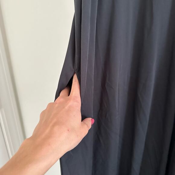 Shebird The Savannah Strappy Maxi Bra Dress in Jet Black - Picture 8 of 9